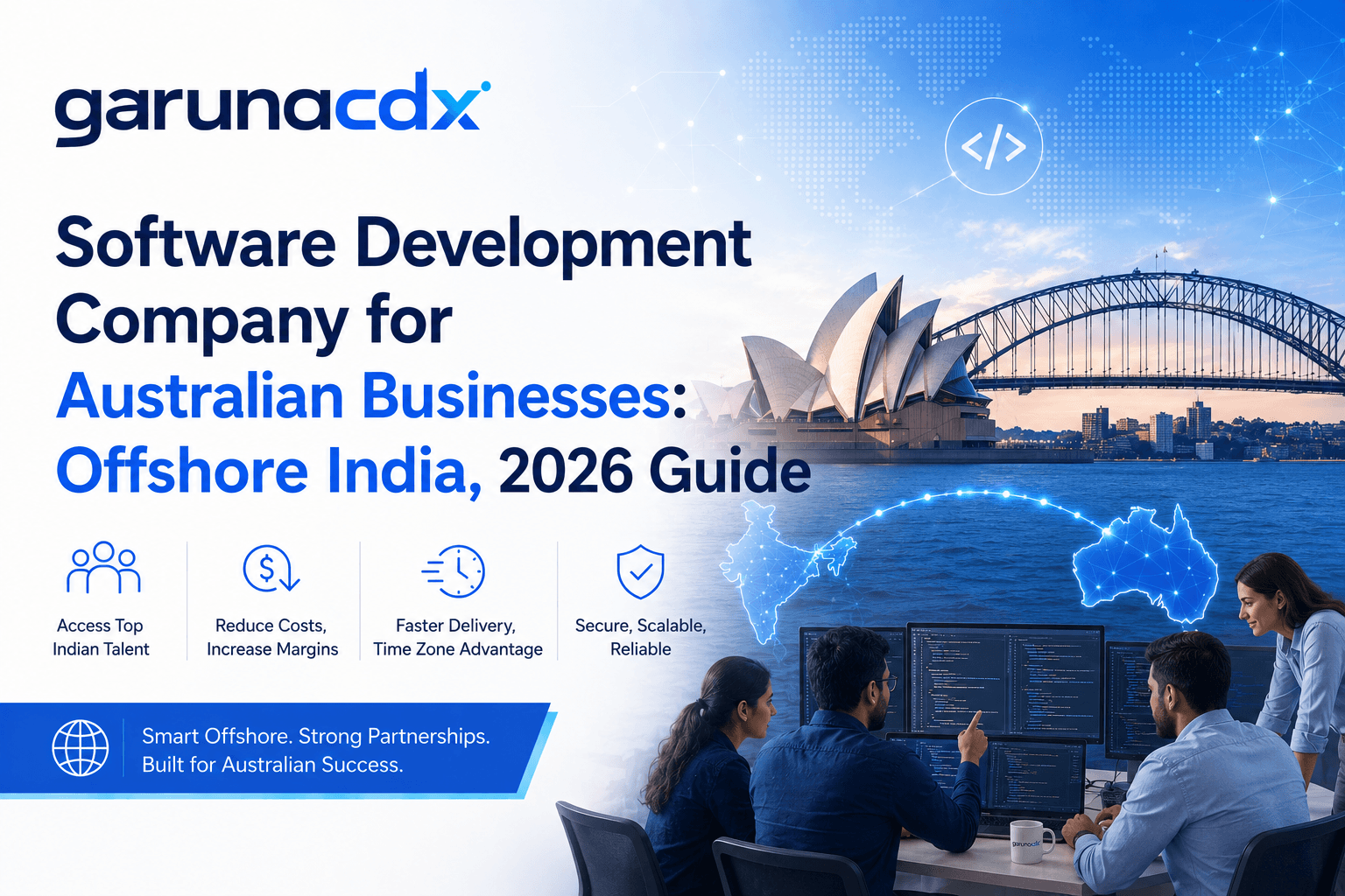 Software Development Company for Australian Businesses: Offshore India, 2026 Guide